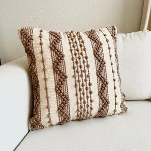NWT Cream Throw Pillow